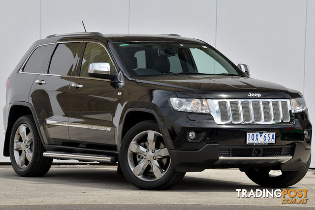 2011  JEEP GRAND CHEROKEE WK MY2011 Overland WAG 5dr SA5sp 759kg 3.0DT MY2011 WAGON