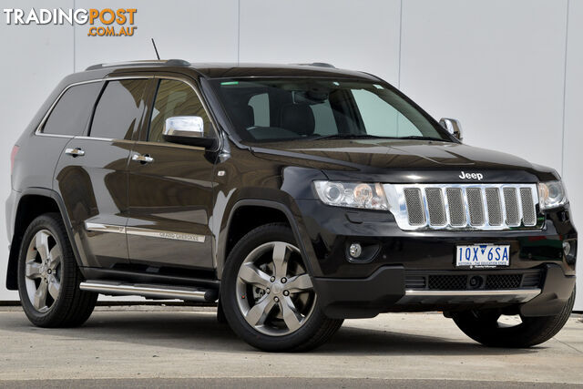 2011  JEEP GRAND CHEROKEE WK MY2011 Overland WAG 5dr SA5sp 759kg 3.0DT MY2011 WAGON