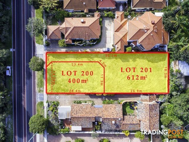 Lot 201 106 Labouchere Road SOUTH PERTH WA 6151