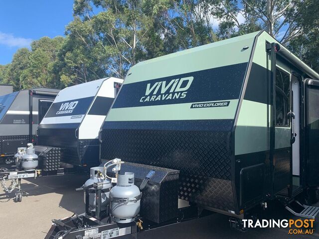 2026 Vivid Caravans Explorer 21FT Large Ensuite