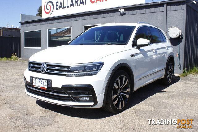 2017 VOLKSWAGEN TIGUAN 162TSI HIGHLINE 5N MY18 FOUR WHEEL DRIVE SUV