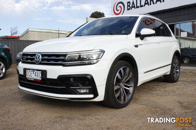 2017 VOLKSWAGEN TIGUAN 162TSI HIGHLINE 5N MY18 FOUR WHEEL DRIVE SUV