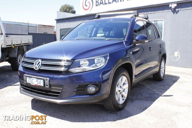2012 VOLKSWAGEN TIGUAN 132TSI PACIFIC 5N MY13 FOUR WHEEL DRIVE SUV