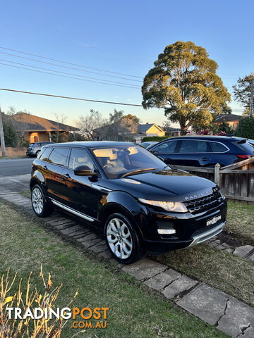 2014 Land Rover Range Rover Evoque LV MY14 TD4PURE SUV Automatic