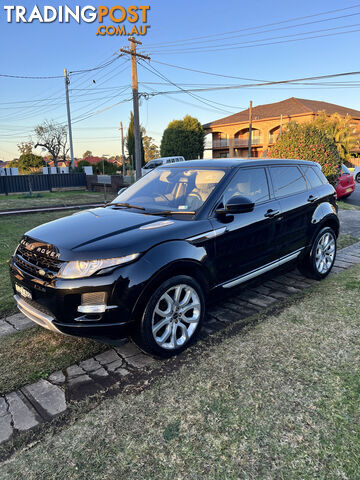 2014 Land Rover Range Rover Evoque LV MY14 TD4PURE SUV Automatic