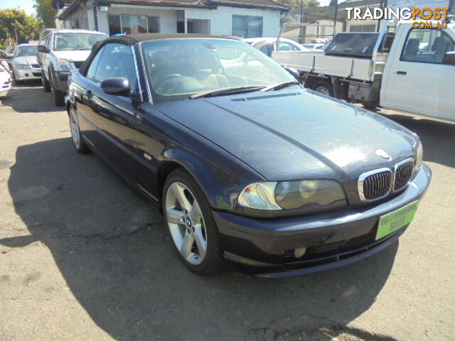 2002 BMW 330CI  E46 CONVERTIBLE