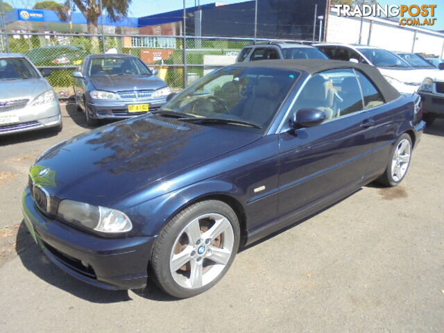 2002 BMW 330CI  E46 CONVERTIBLE