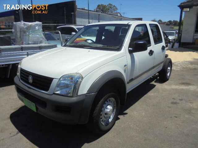 2006 HOLDEN RODEO LT RA MY06 UPGRADE UTE TRAY