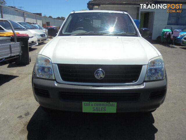 2006 HOLDEN RODEO LT RA MY06 UPGRADE UTE TRAY