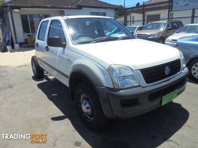 2006 HOLDEN RODEO LT RA MY06 UPGRADE UTE TRAY