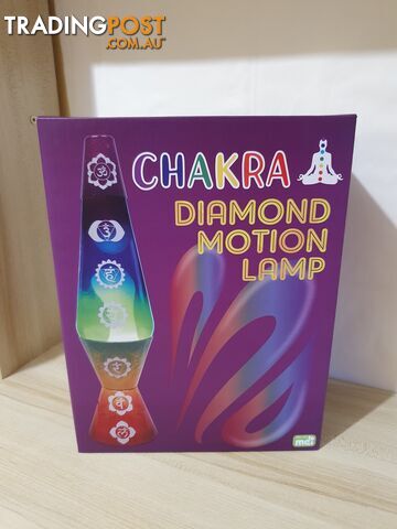 Dimond-Shaped Chakra Style Lava Lamp