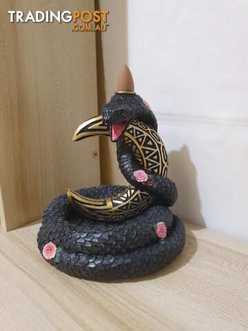 Black Snake Backflow Incense Burner