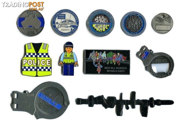 Australian Police Challenge Coins (12)