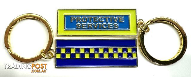 Protective Services Keyrings. New. $7 ea. (Police members only)