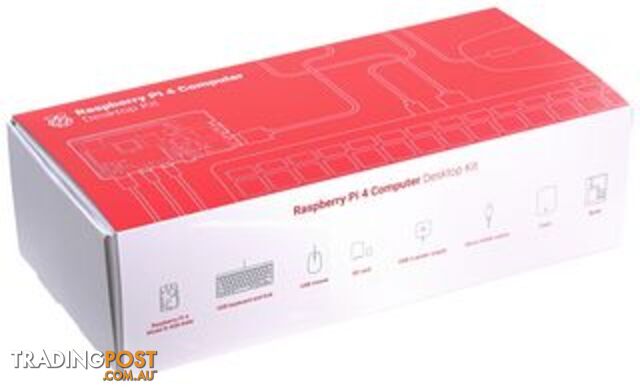RASPBERRY PI 4 MODEL B 4GB DESKTOP KIT - RASPBERRY PI