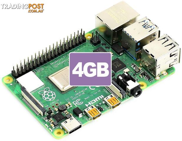 Raspberry Pi 4 Model B 4GB [IN STOCK] - RASPBERRY PI - photo 2 of 2