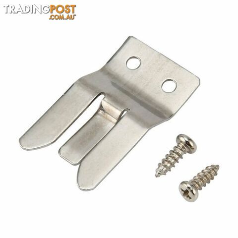 METAL MICROPHONE HOLDER STAINLESS STEEL FOR UHF RADIO