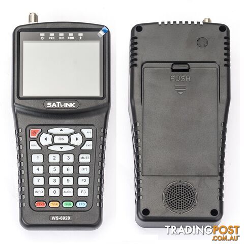 Pre-Tuned Satlink WS6920 Satellite DVB-S2 HD TV Finder Meter MPEG-4 16APSK VAST - SATLINK - photo 2 of 4