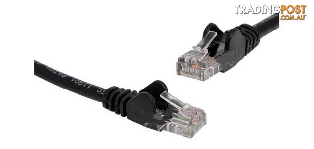 Black 20m Cat6 UTP Ethernet Patch Lead - DYNALINK
