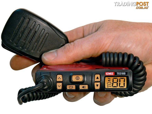 GME TX3100DP Super Compact UHF CB Radio - GME