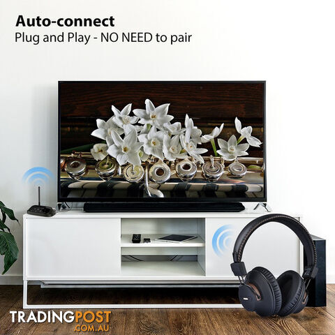 Avantree HT5009 Wireless Headphones for TV WITH BLUETOOTH TRANSMITTER 50M - Avantree - photo 2 of 6