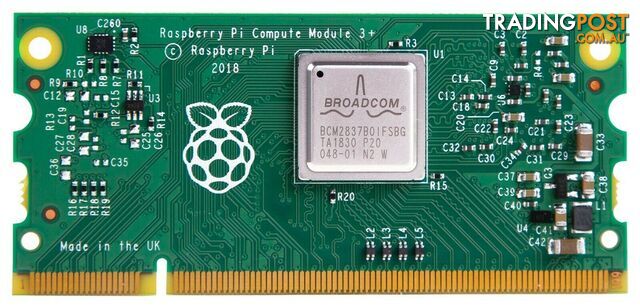 Single Board Computer, Raspberry Pi Compute Module 3 +, BCM2837B0 SoC, 16GB eMMC...