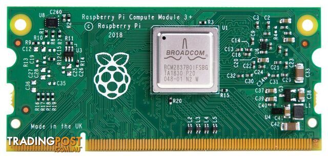 Raspberry Pi Compute Module 3 + Single Board Computer BCM2837B0  8GB - RASPBERRY PI - photo 1 of 1