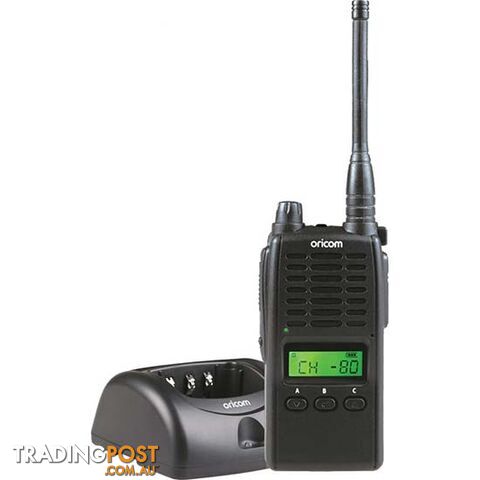 ORICOM UHF5500-1 5 WATT SINGLE PACK 80 CH HANDHELD UHF CB RADIO - ORICOM