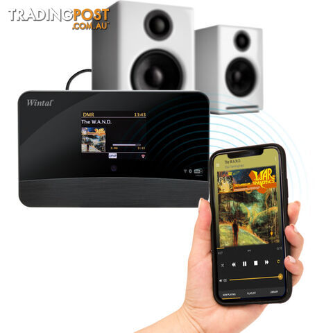 DAB+ AND INTERNET RADIO TUNER UPNP/ DLNA FM BLUETOOTH - WINTAL - photo 2 of 5
