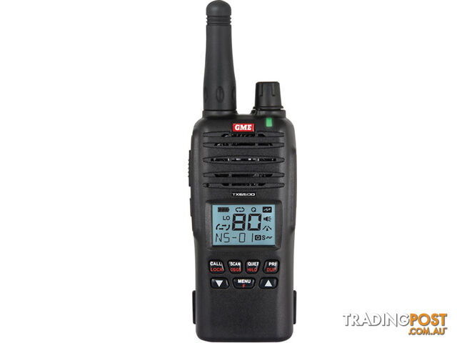 GME TX6500S 5 Watt IP67 rated UHF CB handheld - GME