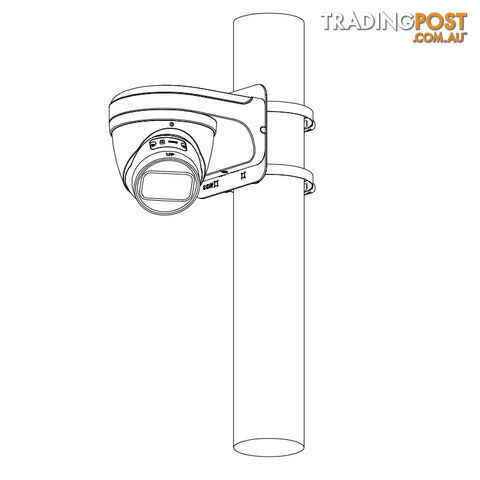 Professional AI Series 4.0MP Fixed Turret Dome - VIP Vision - photo 4 of 5