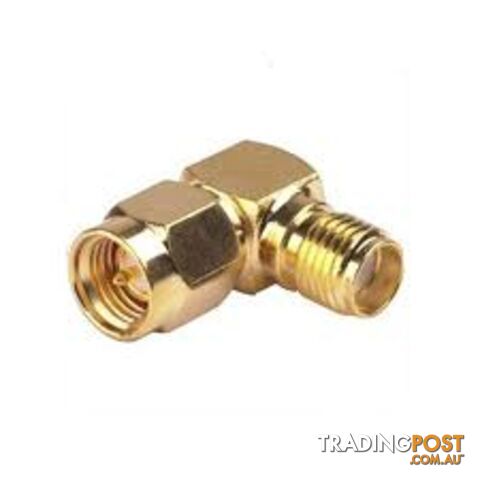 SMA Male to Female Right Angle Adapter