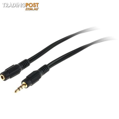 3.5MM STEREO PLUG TO SOCKET EXTENSION LEAD - PRO2