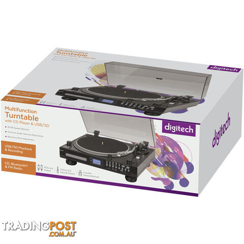 Turntable with CD Player & USB/SD - DIGITECH - photo 2 of 2