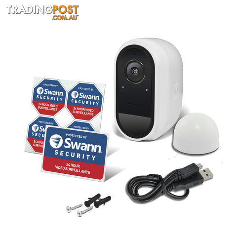 Swann 1080p Battery Powered Smart Wifi Camera SWIFI-CAMW-GL - SWANN - photo 5 of 6