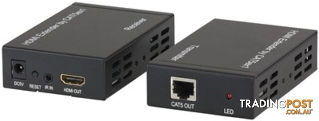 TCP/IP Cat5e HDMI Extender - 100m with IR Repeater - DIGITECH