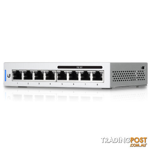 Ubiquiti UniFi Switch 8-port 60W with 4 x 802.3af PoE Ports - UBIQUITI - photo 2 of 5