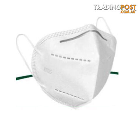 Anti-bacterial KN95 Face Mask 95% N Particle Filtration Respirator