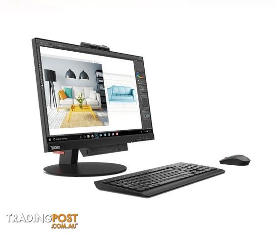 LENOVO ThinkCenter TIO3 23.8IN FHD(16:9) Touch HT Adjust Tilt Swivel Pivot VESA IN(DP) OUT(USB3) Speaker Mic Camera - LENOVO - photo 2 of 2