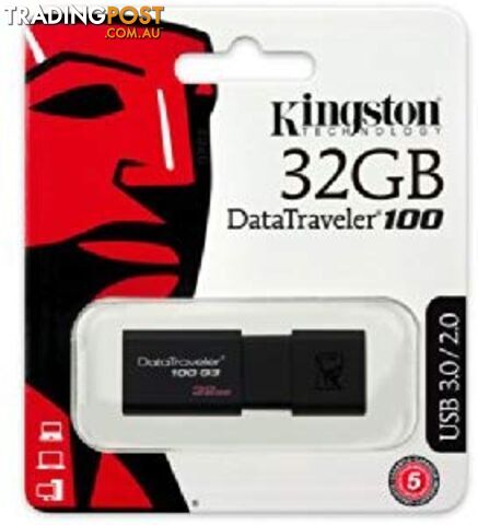Kingston 32GB Flash Drive USB 3.0 - KINGSTON - photo 2 of 2