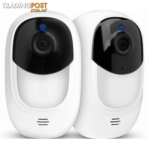 Uniden Guardian AppCam Solo+ Wireless Smart Security Camera (Twin Pack) - UNIDEN