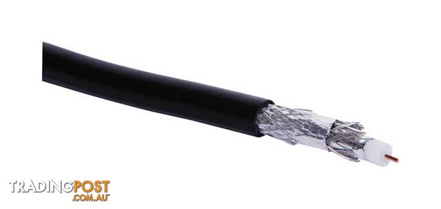 RG6 75 Ohm Quad Screen Coaxial Cable Per Meter