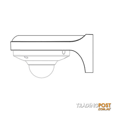 Right Angle Wall Mount Camera Bracket - VIP Vision - photo 2 of 3