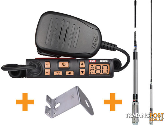 GME TX3100VP UHF Two Way CB Radio Starter Kit - GME - photo 2 of 2