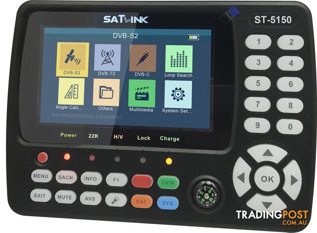 Digital Satellite & TV Combo Finder DVB-S2 DVB-T2 - SATLINK - photo 4 of 4