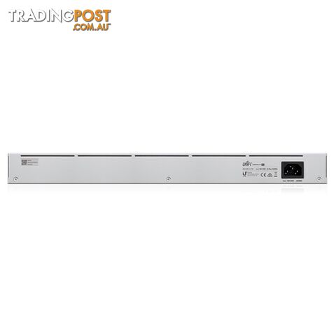 Ubiquiti UniFi 24 port Managed Gigabit Switch - 16x PoE+ Ports, 8x Gigabit Ethernet Ports, with 2xSFP - 120W - Touch Display - Fanless - GEN2 - UBIQUITI - photo 2 of 2