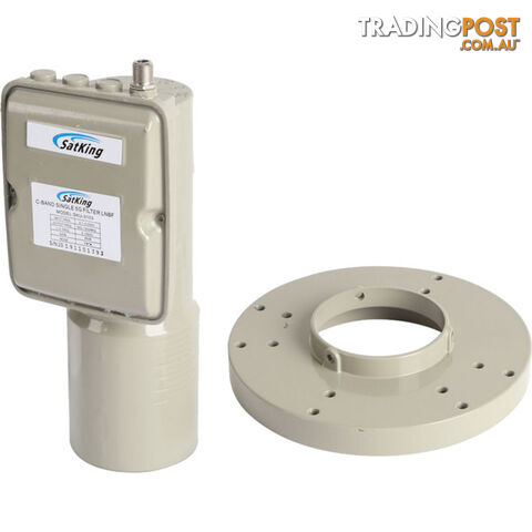 C-BAND DUAL POLARITY LNB SINGLE OUTPUT WITH 5G FILTER - SATKING