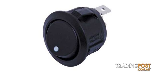 SPST Round Rocker Switch