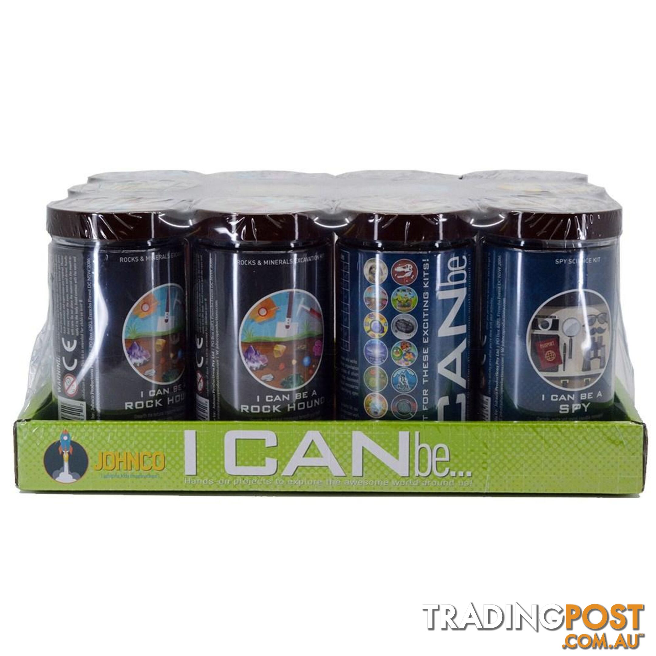 Johnco - iCANbe - Display of 12 Assorted - JOHNCO