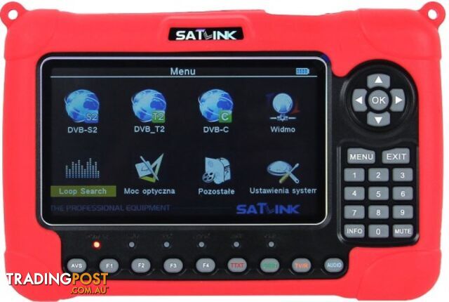 SATLINK WS6980 DVB-S2/C/T2 COMBO Digital Satellite TV Finder - SATLINK